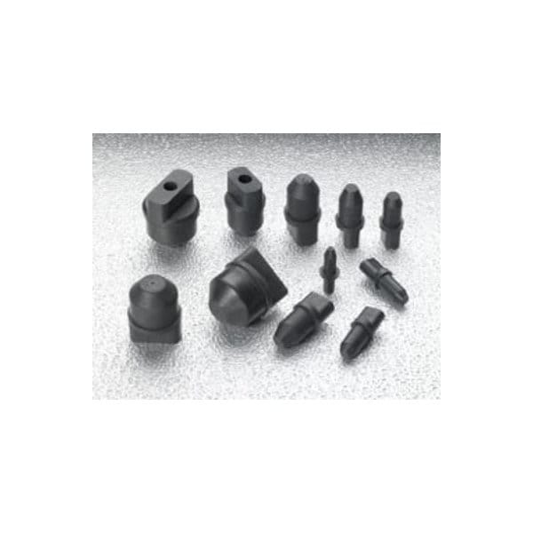 Stockcap Rubber Seal Plugs with Tabs-RSP0703WT-SBR/NR-BLACK, 250PK 681408 - main